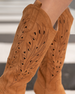 Charger l&#39;image dans la galerie, Bottes Santiag camel
